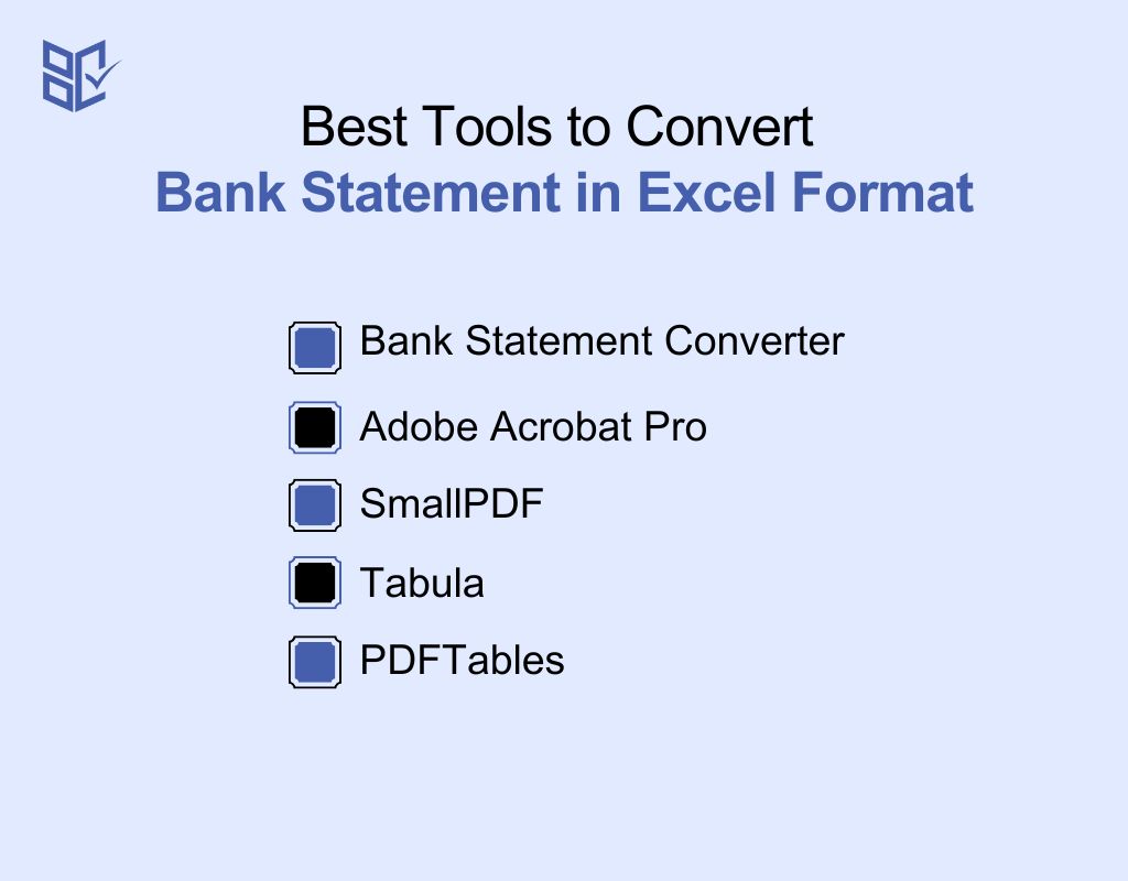 Best Tools to Convert Bank Statement in Excel Format